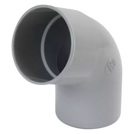 Fallrohrbogen Nicoll cj6gt 90 Grad Winkel Kunststoff