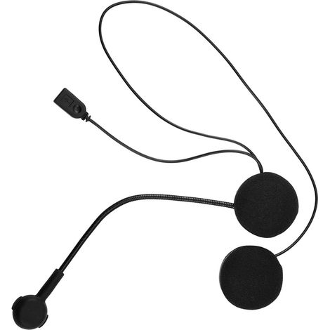 Écouteurs stéréo sans fil Bluetooth Hi-Fi avec microphone HD pour casque de moto