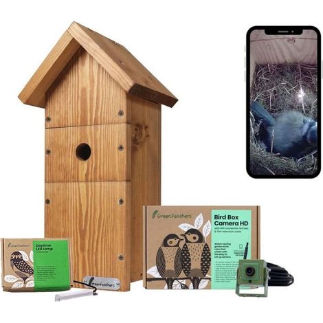 Complete Deluxe WiFi Bird Box Camera Kit (3rd Gen)