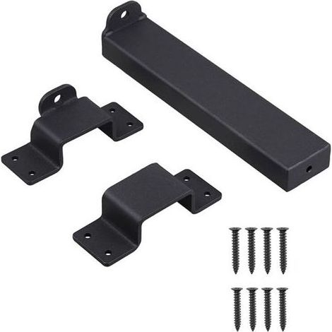 Lntyq Verrou de portail avec trou de cadenas, loquet de porte réglable robuste pour clôture, portail, cour, porte de grange, chalets, garages (1/5)