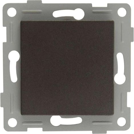Plaque de finition onlex ABS résistante UV 7x7 cm grise (1/2)