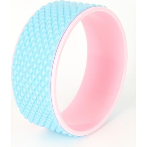 Roue de massage 3D de 30 cm pour le yoga - Rouleau de massage dorsal antidérapant en mousse TPE, soulage les douleurs et les raideurs du dos, pour le yoga, le pilates, les étirements, la flexibilité e (1/5)