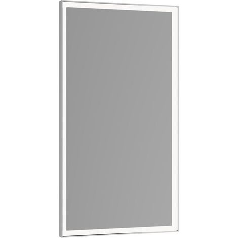 Espejo con luz Royal Lumos 460 x 850 x 60 mm anodizado plata KEUCO