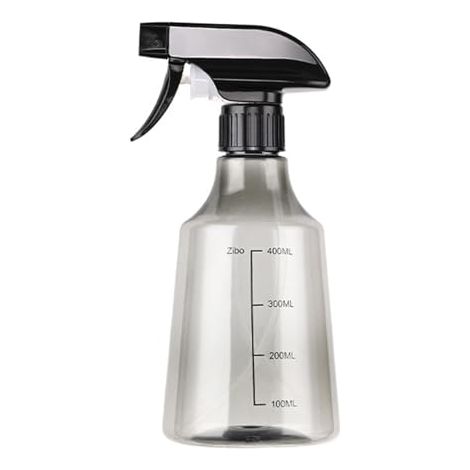 500 ml (16 oz) Kunststoff-Sprühflasche mit verstellbarem Sprühkopf – leere Sprühflasche – geeignet für Pflanzen, Haustiere und Grill – grau – Einheitsgröße (1/5)