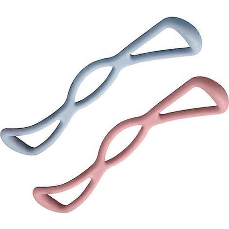 Corde de traction de fitness, lot de 4, ceinture d'étirement pour le yoga, le sport et l'entraînement - Compacte, durable et réutilisable (1/5)