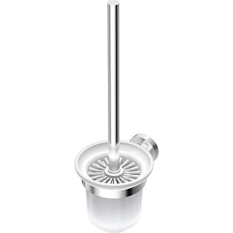 Ideal Standard garniture de toilette IOM verre A9119AA, fixée au mur, chromé