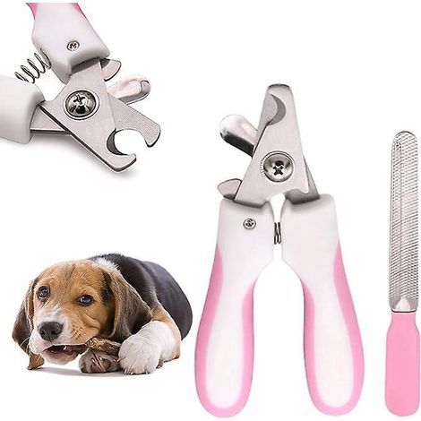 rose Coupe Griffe Chaton,coupe Griffes Chien,coupe Griffes Chat,coupe Ongle Chien Avec Lime Ongles,coupe Ongle Chat Inoxydable,coupe Griffe Pour
