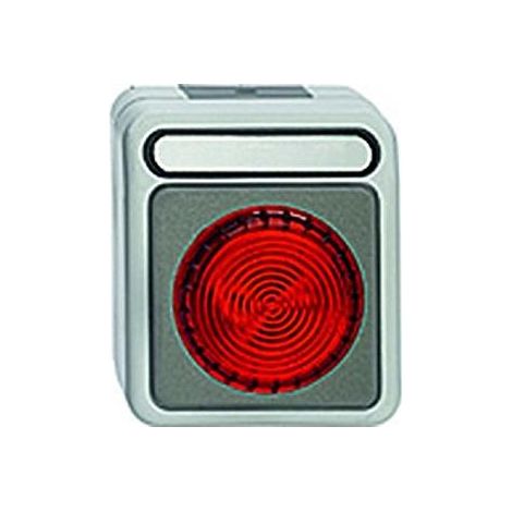 Lámpara merten meg4410-8029 5W señal luminosa roja