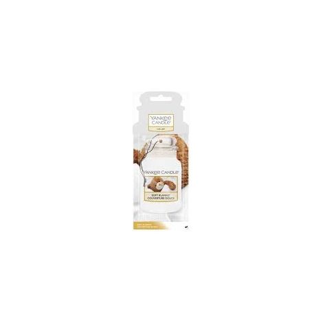 Candela profumata Yankee Candle per auto, barattolo singolo, morbida coperta profumata per auto, 15 g (1/2)