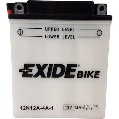 Batterie moto Exide 12N12A-4A-1 12v 12ah 115A