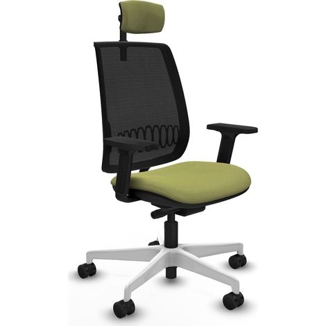 Chaise de bureau piqueras y crespo Sila Alares noir support 120 kg (1/2)