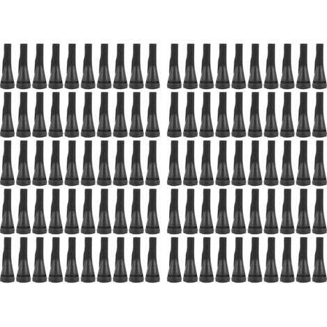 Desplumadora de aves de corral – 100 piezas de goma negra, compatibles con máquinas desplumadoras para patos, pollos y gansos.