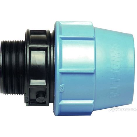 Raccord fileté mâle diametre 32 - 3/4 pouce -raccord a compression - UNIDELTA