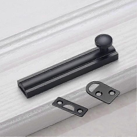 Loquet de porte en laiton, verrou coulissant, verrou de porte universel en laiton pour chambre, salle de bain, toilettes, porte de cabanon, portail, etc. (1/5)