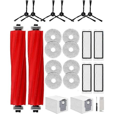 Ersatzteile für den Saugroboter Q/P10 – Komplettes Ersatzteilset, kompatibles Reinigungszubehör, Ladekomponenten, Wartungsteile (1/5)