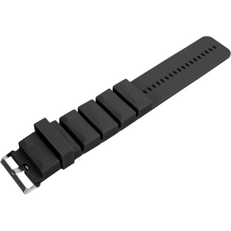 Bracelet lesté en silicone épais, ajustable, pour cheville et poignet, idéal pour la course à pied et l'entraînement physique en extérieur (noir). (1/5)