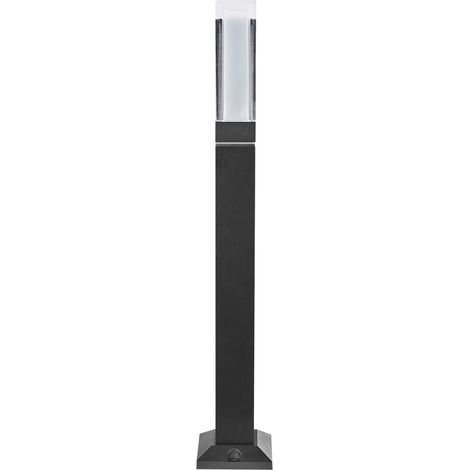 Modern Garden Outdoor Bollard Light Path Lamp 60 cm Aluminum LED Black Awuna (1/5)