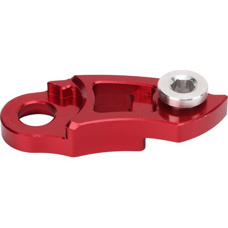 Schaltwerksverlängerung für Mountainbike-Rahmen, aus Aluminiumlegierung, kompatibel mit großen Kettenblättern von 34 bis 52 Zähnen, rot. (1/5)
