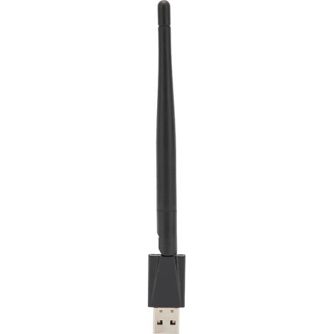 Carte réseau sans fil 150Mbps 2.4G avec antenne flexible 3.5dBi, adaptateur USB design élégant et posture raffinée (1/5)