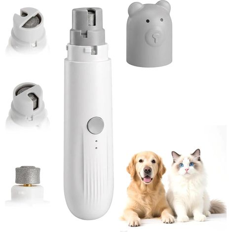 Lime à Ongles Chien Électrique, 2 Vitesses, LED, Chien et Chat (1/5)
