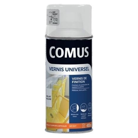 Aérosol vernis universel brillant 400ml - COMUS (1/2)