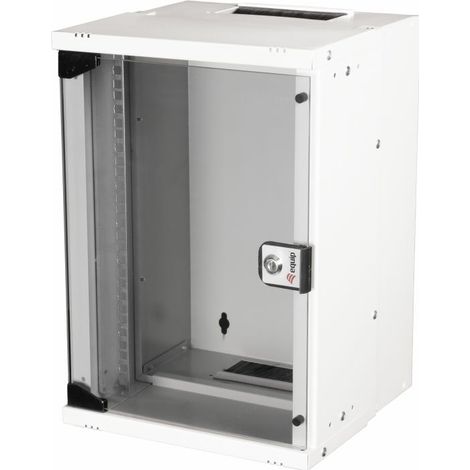Equip Armario Rack 9U gris clair en acier mural