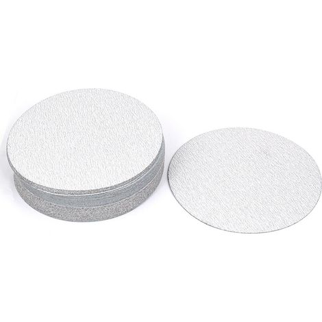 7'' Dia Polieren Runde Trockenschleifen Schleifpapier Blatt Disc 180 Körnung 50 pièces (1/3)