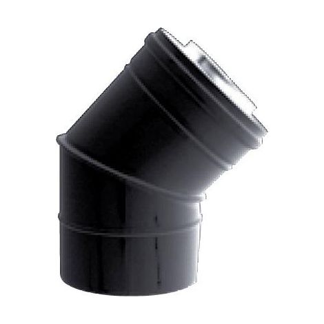 Coude BIOTEN 45° inox/galva D80/125 TOLERIE EMAILLERIE NANTAISE 470580