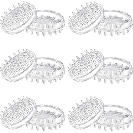 Lot de 12 protège-sols antidérapants pour meubles, Disques ronds de 47mm pour pieds de canapé, chaise ou table, Évite rayures sur (1/5)