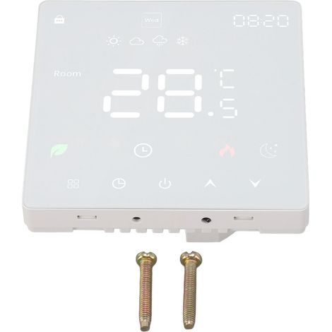 Eosnow Touch Smart Thermostat Elektrischer Fußbodenheizungs-Temperaturregelungsschalter AC 90-240 V