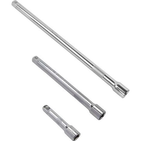 Rallonge Cliquet 1/4,50, 100 et 150 mm,Rallonge 1/4 pout Cliquet Acier au chrome vanadium (1/5)