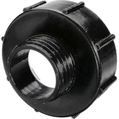 Adaptateur IBC 3" DN80 S100x8 filetage grossier 100 mm vers 2" DN50 S60x6 filetage grossier 60 mm pour réservoir d'eau de pluie (1/4)