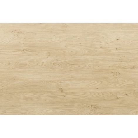 Pôle de 4 bureaux Exprim Arche L 360 cm avec goulotte intégrée plateau chêne clair - Piètement blanc - Maxiburo (1/4)