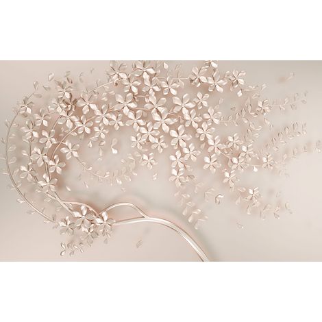 Papier peint panoramique - Fleurs - 130 cm x 81 cm (1/2)