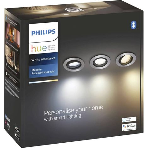 Philips Hue White 8718699671211 éclairage intelligent Ampoule intelligente Bluetooth/Zigbee Blanc 5,5 W (1/5)