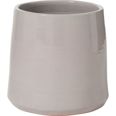 Cache-pot Selbert en Céramique - Gris, Greige