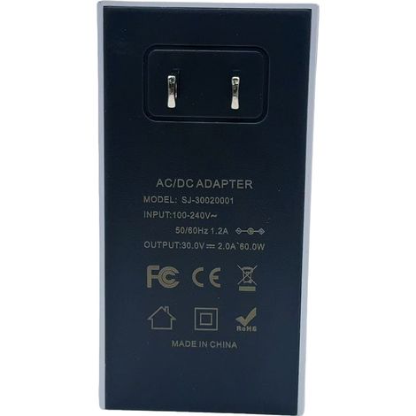 Mini DC to US AC power adapter (compatible with 3M DC to DC cable) (1/4)