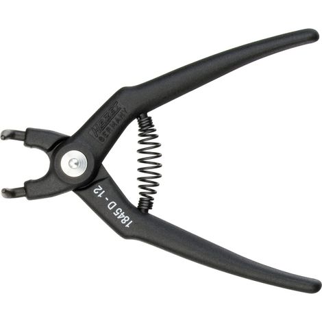 Hazet Sicherungsring-Zange, Spitzen 90° abgewinkelt (Form D), 133 mm lang, Art.Nr. 1845D-12 (1/5)