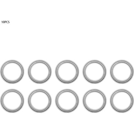 10pcs 6702ZZ Double Shielded Deep groove Ball Bearings 15214mm (1/5)