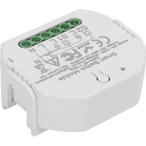 Intelligentes Dimmer-Schaltmodul, 2-Wege-Dimmung, App-Steuerung, Unterputzmontage, 90–250 V (1/5)