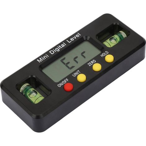 360-Grad-Mini-Digitalwinkelmesser mit Neigungsmesser und Magnetfuß (100 mm) (1/5)