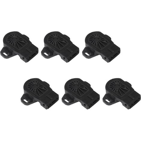 Capteur TPS à 6 positions compatible avec Mitsubishi Lancer 03-06 2.0L MD628074 Noir (1/5)