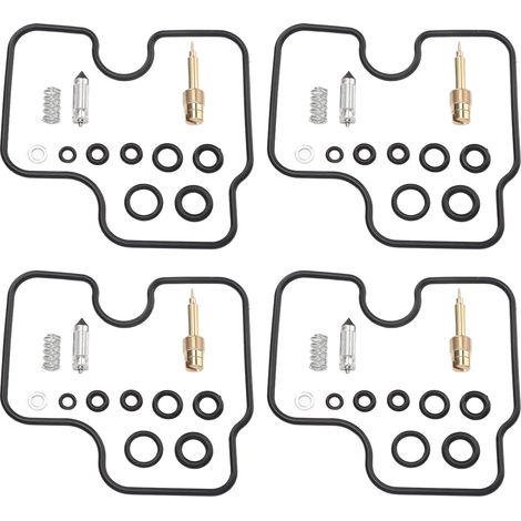 Set mit 4 professionellen Vergaser-Reparatursätzen, kompletter Ersatz für CB400 NC31 CB400SF, motorradkompatibel, hochwertige Ersatzteile. (1/5)