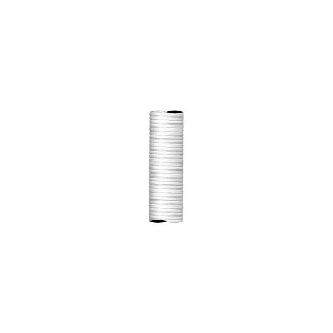 TUBO FLESSIBILE ESTENSIBILE ALLUM. BIANCO D  8 CM