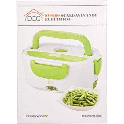 Dcg scaldavivande elettrico portatile scalda cibo verde 40w sv0100 (1/4)