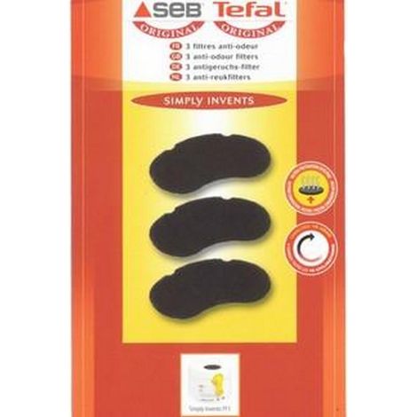 Ersatzteil - Set 3 Filtern - - SEB, TEFAL - 629223662734030264