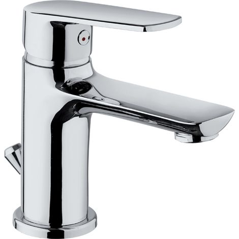53003 -MISCELATORE LAVABO "ALBA" MAURER - OTTONE CROMATO