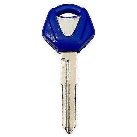 10 Pcs New Luminescence Motorcycle Blank Keys Uncut Blade Key For R25 R3 Xmax X-max X Max 125 200 250 Mt01 Sr400 Fz6r Fz6n( Blue 10 PCS) (1/5)
