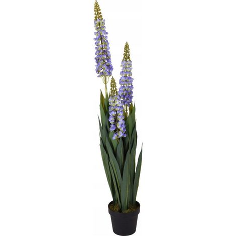 Home-styling-collection Lupino artificiale 120 cm in plastica durevole