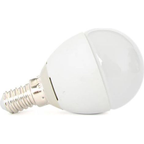 Lampada A Led E14 P45 6W Forma Sfera Bulbo Pallina 240 Gradi 220V SKU-168, Disponibili 3000K 4000K 6400K (Bianco Neutro 4000K)